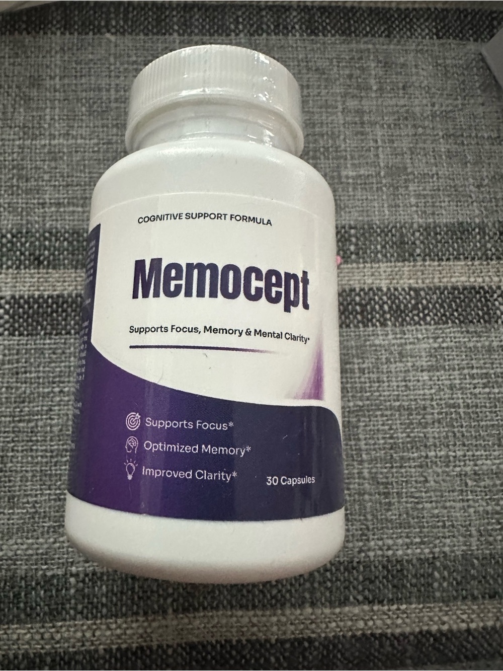 Cognitive Support Capsules — White & Purple